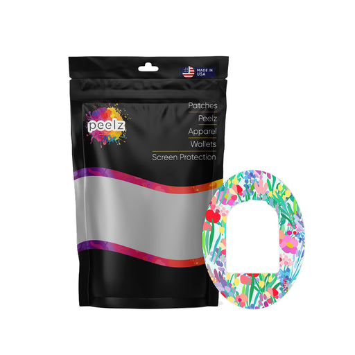 Peelz Meadow Pod Patch Tape - Pump Peelz Patch Medical Tape White Smoke 12-Pack (Set of 12 Patches),1-Single (One Patch)