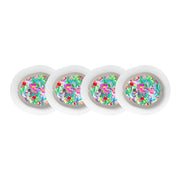 Peelz Meadow Sticker Designed for the DEXCOM G7 and Stelo Transmitter Peelz/Stickers White Smoke 4-pack (Set of 4 Stickers)