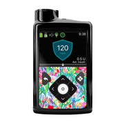 Peelz Meadow Sticker for Medtronic MiniMed 770G & 780G Peelz/Stickers Black Whole System Peelz (front back + clip)