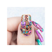 UberChic Beauty Medical Science Stamping Plate Light Gray
