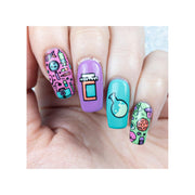 UberChic Beauty Medical Science Stamping Plate Light Gray