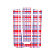 Peelz Party Plaid Medtronic MiniMed 770G & 780G Sticker - Pump Peelz Peelz/Stickers White Smoke Back and Clip Peelz