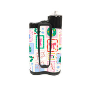 Peelz Holiday Greetings Medtronic MiniMed 770G & 780G Sticker - Pump Peelz Peelz/Stickers White Smoke Whole System Peelz (front back + clip),Front Peelz,Back and Clip Peelz