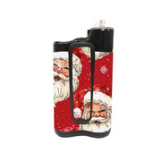 Peelz Jolly Old Saint Nick Medtronic MiniMed 770G & 780G Sticker - Pump Peelz Peelz/Stickers White Smoke Whole System Peelz (front back + clip),Front Peelz,Back and Clip Peelz