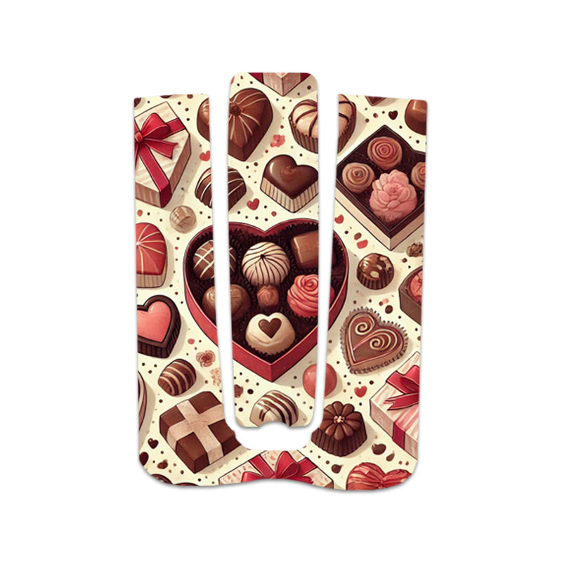 Peelz Chocolate Love Sticker for Medtronic MiniMed 770G & 780G Peelz/Stickers White Smoke Whole System Peelz (front back + clip),Front Peelz,Back and Clip Peelz
