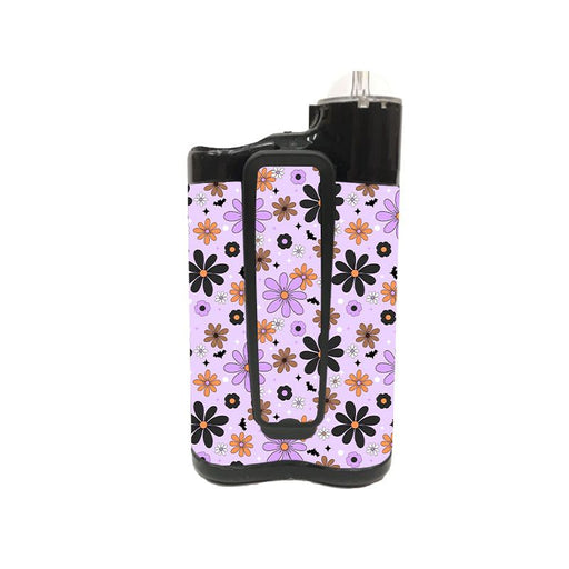 Peelz Batty Blooms Medtronic MiniMed 770G & 780G Sticker - Pump Peelz Peelz/Stickers White Smoke Whole System Peelz (front back + clip),Front Peelz,Back and Clip Peelz