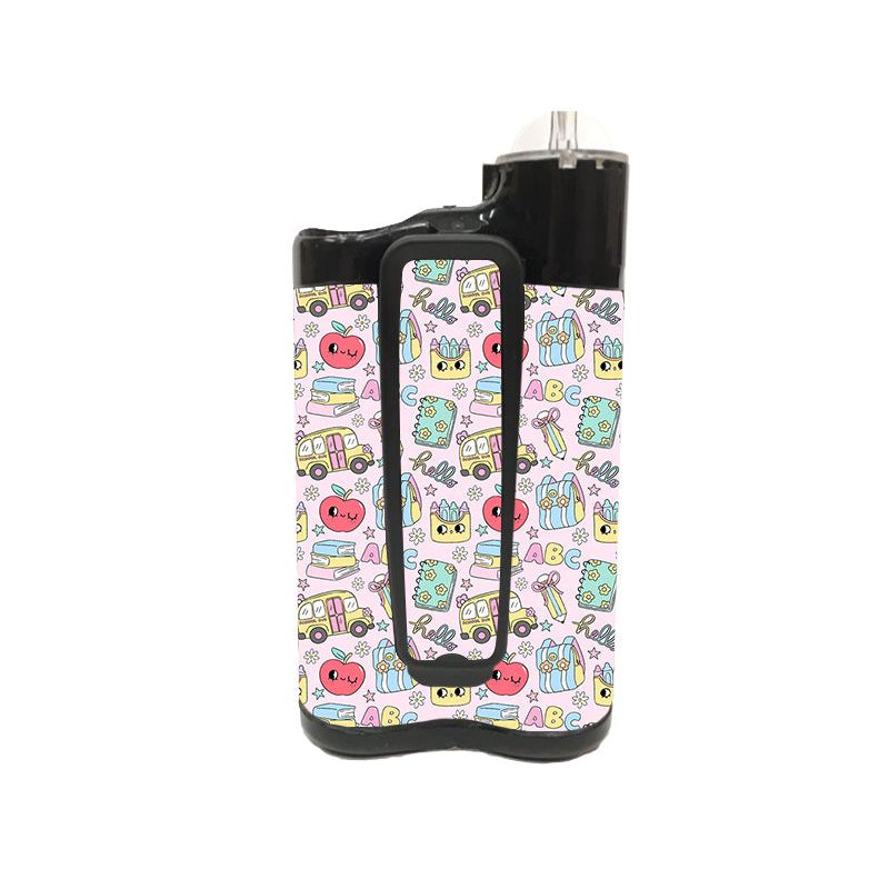 Peelz Tiny Scholar Medtronic MiniMed 770G & 780G Sticker - Pump Peelz Peelz/Stickers White Smoke Whole System Peelz (front back + clip),Front Peelz,Back and Clip Peelz