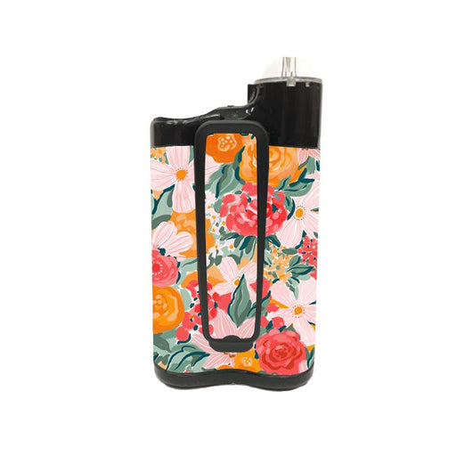 Peelz Blush Blossom for Medtronic MiniMed 770G & 780G Peelz/Stickers White Smoke Whole System Peelz (front back + clip),Front Peelz,Back and Clip Peelz