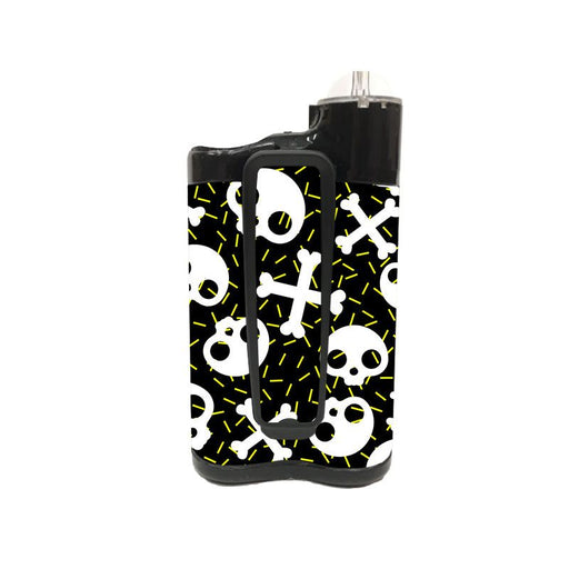 Peelz Bone Pop Medtronic MiniMed 770G & 780G Sticker - Pump Peelz Peelz/Stickers White Smoke Whole System Peelz (front back + clip),Front Peelz,Back and Clip Peelz