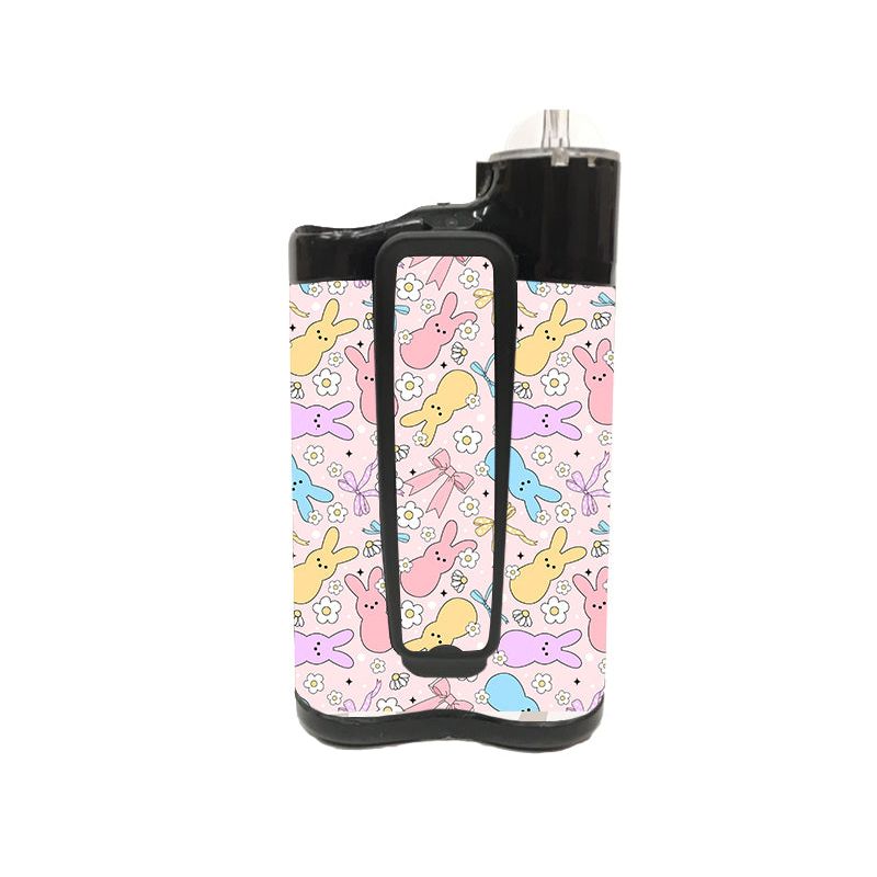 Peelz Hoppy Spring Medtronic MiniMed 770G & 780G Sticker - Pump Peelz Peelz/Stickers White Smoke Whole System Peelz (front back + clip),Front Peelz,Back and Clip Peelz