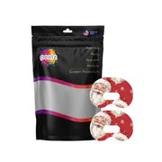 Peelz Jolly Old Saint Nick Medtronic Guardian Connect Patch Tape - Pump Peelz Patch Medical Tape White Smoke 12-Pack (Set of 12 Patches),4-Pack (Set of 4 Patches),1-Single (1 Single Patch)