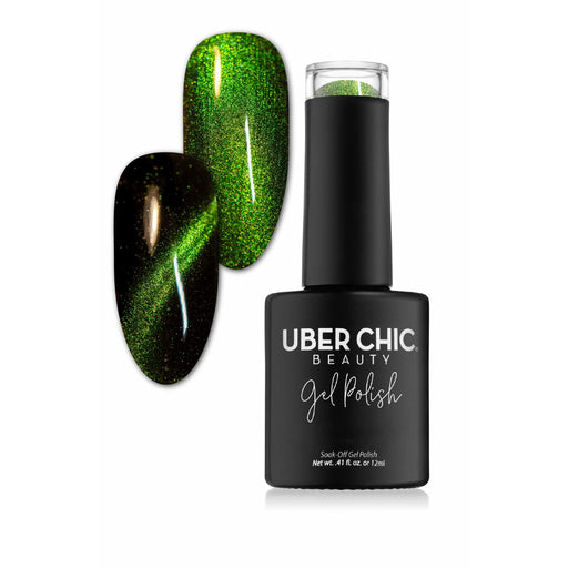UberChic Beauty Medusa - Chameleon Cats Eye Gel Polish Gel Polish Dark Slate Gray