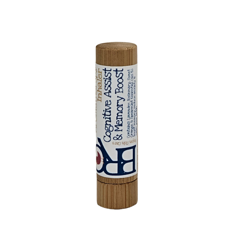 By Robin Creations Zero Waste Refillable Bamboo Aromatherapy Inhaler Aromatherapy Dark Olive Green Cognitive Assist/Memory Care
