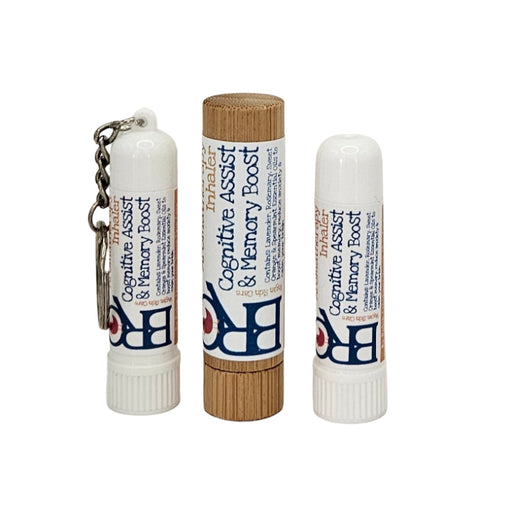 By Robin Creations Cognitive Assist Memory Care Aromatherapy Inhaler Aromatherapy White Smoke Plastic - without a keychain,Plastic - with a keychain,Bamboo (100% Plastic-Free & Zero Waste)