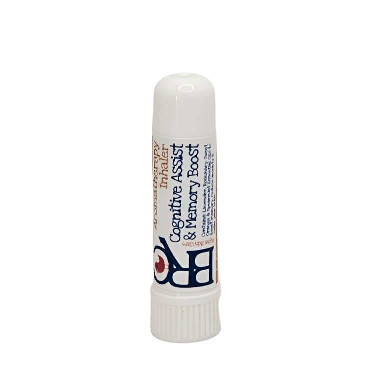 By Robin Creations Cognitive Assist Memory Care Aromatherapy Inhaler Aromatherapy Light Gray Plastic - without a keychain