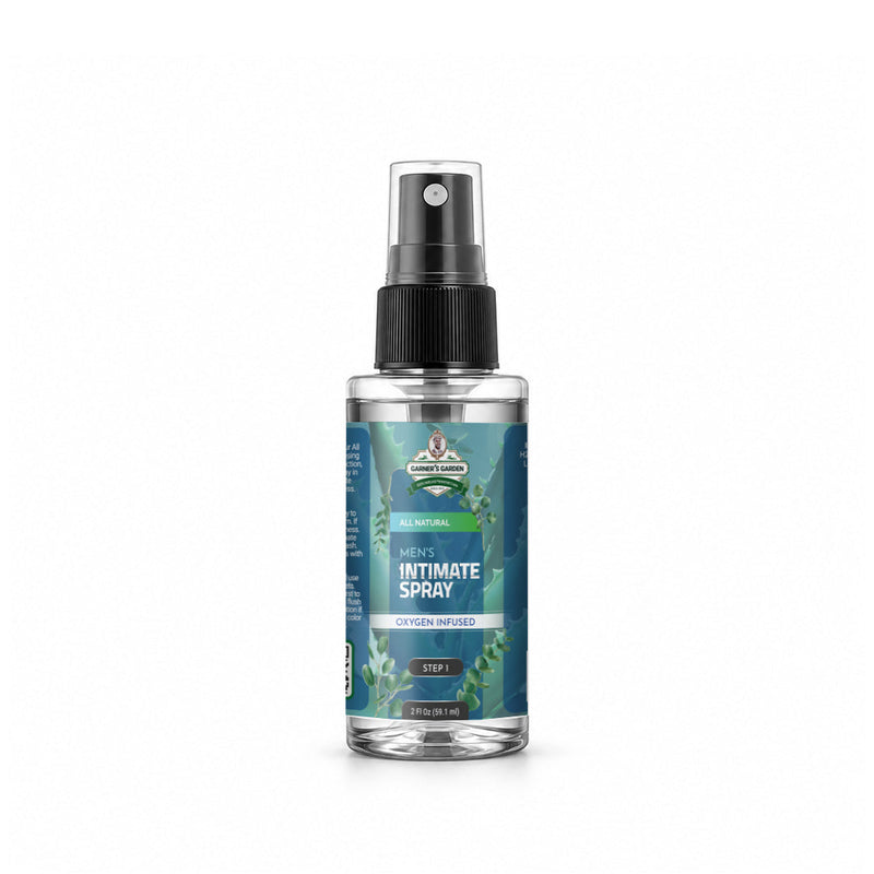 Garner's Garden All Natural Intimate Spray Intimate Wash White Smoke Men / 2oz Intimate Spray