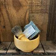 Soaplicity Men's Shaving Sets in Bamboo Men's Shaving Sets Dark Olive Green Bamboo Set w/ Crisp Shaving Soap,Bamboo Set w/ Redwood Shaving Soap,Bamboo Set w/ Dark Matter Shaving Soap,Bamboo Set w/ Unscented Shaving Soap,Bamboo Set w/ Voodoo Shaving Soap,Bamboo Set w/ Sampler Set