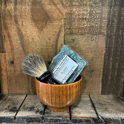 Soaplicity Men's Shaving Sets in Black/Datewood Men's Shaving Sets Dim Gray Black/Datewood Set w/ Crisp Shaving Soap,Black/Datewood Set w/ Dark Matter Shaving Soap,Black/Datewood Set w/ Redwood Shaving Soap,Black/Datewood Set w/ Voodoo Shaving Soap,Black/Datewood Set w/ Unscented Shaving Soap,Black/Datewood Set w/ Sampler Pack