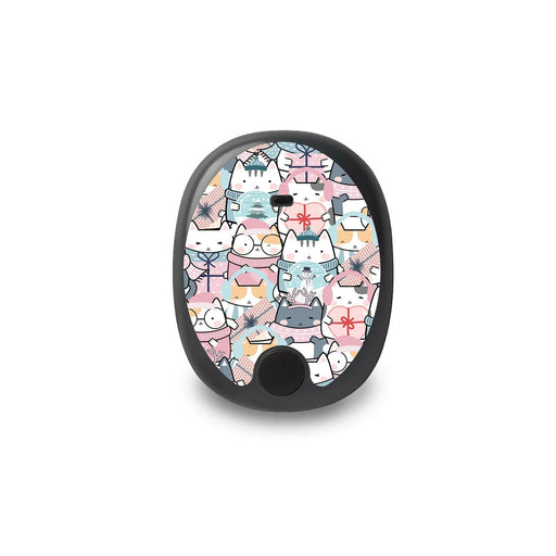 Peelz Meowy Christmas Eversense Smart Transmitter Peelz/Stickers White Smoke