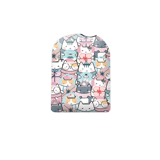 Peelz Meowy Christmas Pod Sticker – Pump Peelz Peelz/Stickers White Smoke