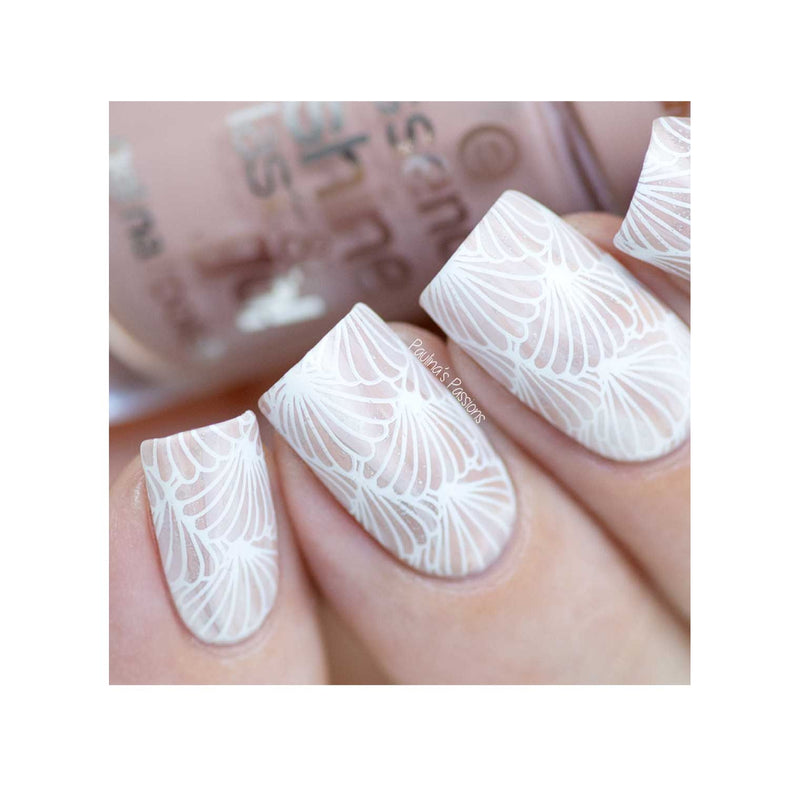 UberChic Beauty Mermaid Life-02 Stamping Plate Gray
