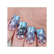 UberChic Beauty Mermaid Life-02 Stamping Plate Rosy Brown