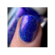 UberChic Beauty Mermaid's Tale - Holographic Polish Regular Polish Dark Slate Blue