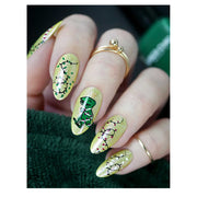 UberChic Beauty Merry & Bright Stamping Plate Gray