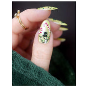 UberChic Beauty Merry & Bright Stamping Plate Tan