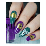 UberChic Beauty Merry & Bright Stamping Plate Dark Gray