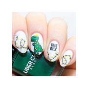 UberChic Beauty Merry & Bright Stamping Plate Dark Slate Gray