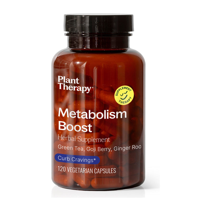 Plant Therapy Metabolism Boost Herbal Supplement - 120 Capsules Supplement Saddle Brown 120 ct