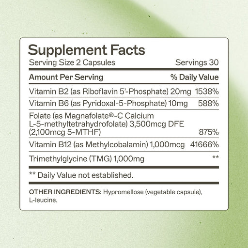 AMMD Methylation Support® - MTHFR Supplement Supplement White Smoke