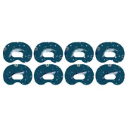 Peelz Midnight Whales Medtronic Guardian Connect Patch Tape - Pump Peelz Patch Medical Tape White Smoke 4-Pack Medtronic CGM Tape