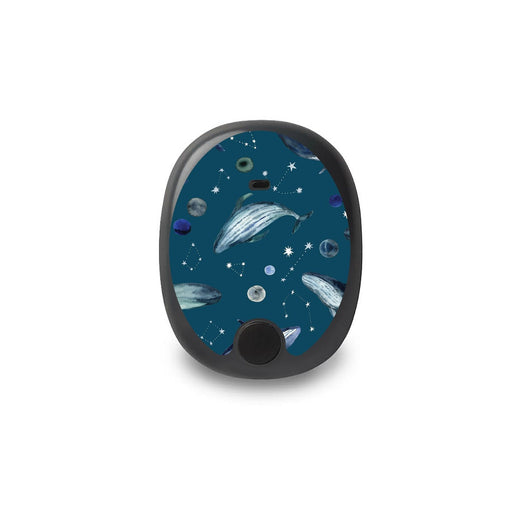 Peelz Midnight Whales for the Eversense Smart Transmitter Peelz/Stickers White Smoke