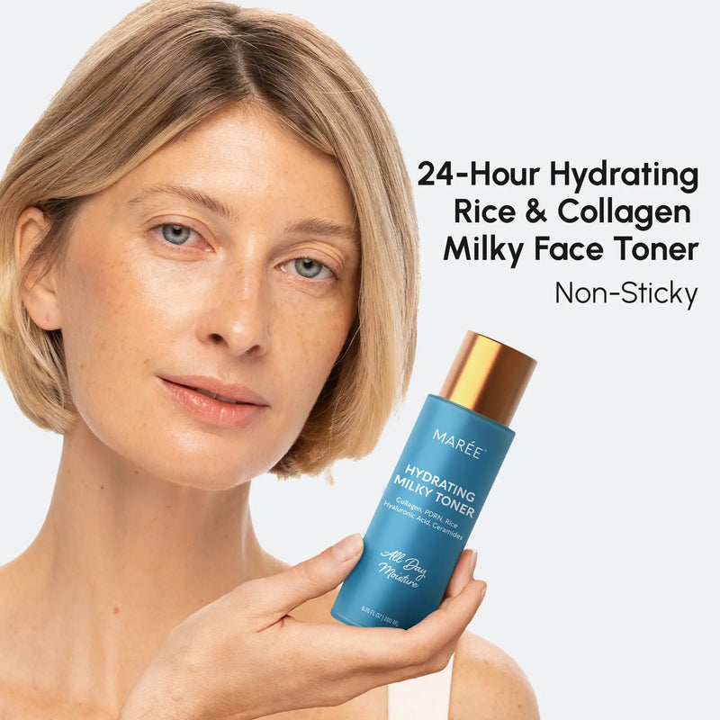 Maree Milky Rice Hydrating Toner Alice Blue 1 item - Complete your routine,2 items - Good choice,3 items - Best price