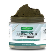 Garner's Garden Mineral Exfoliating Scrub Scrubs White Smoke Men's / 4 oz (Recommended)