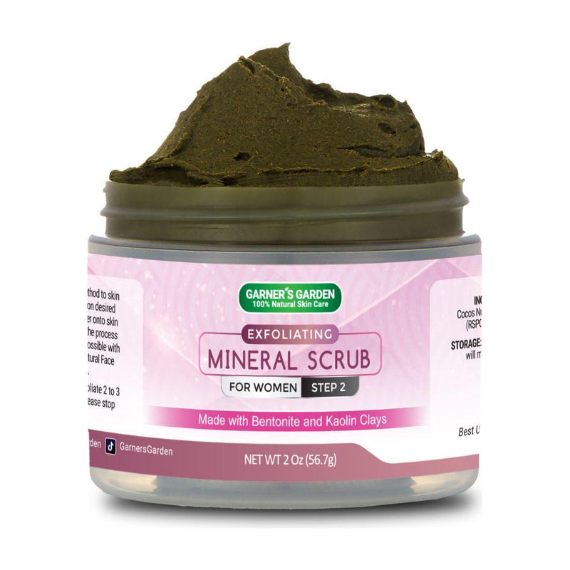 Garner's Garden Mineral Exfoliating Scrub Scrubs White Smoke Women's / 2 oz (try me)