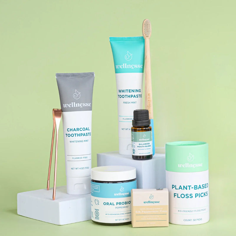 Wellnesse Mineralizing Oral Care Kit Oral Care Gray