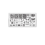 UberChic Beauty Farm Fresh Stamping Plate Dark Slate Gray