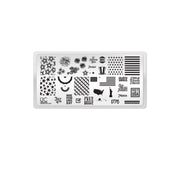 UberChic Beauty Fourth of July Stamping Plate Lavender