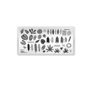 UberChic Beauty Modern Tropical Stamping Plate Lavender
