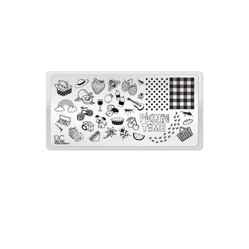 UberChic Beauty Picnic Perfect Stamping Plate Lavender