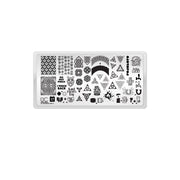 UberChic Beauty St Patrick's Day-04 Stamping Plate Black