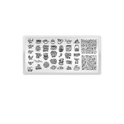 UberChic Beauty Tea Time Stamping Plate Lavender