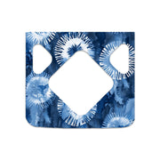 Peelz Monochrome Blue Tie Dye Sticker for Medtronic MiniMed 770G & 780G Peelz/Stickers White Smoke Front Peelz