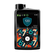 Peelz 6/7 Medtronic MiniMed 770G & 780G Sticker - Pump Peelz Peelz/Stickers Black Whole System Peelz (front back + clip)