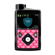 Peelz Puppy Love Medtronic MiniMed 770G & 780G Sticker - Pump Peelz Peelz/Stickers Black Whole System Peelz (front back + clip)