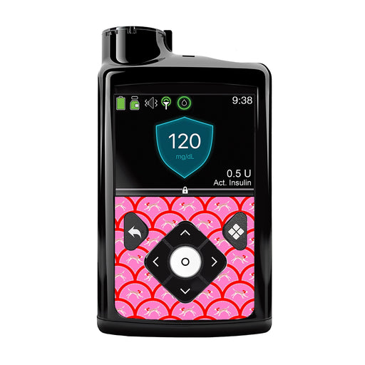 Peelz Puppy Love Medtronic MiniMed 770G & 780G Sticker - Pump Peelz Peelz/Stickers Black Whole System Peelz (front back + clip)