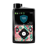 Peelz Merry Coquette Medtronic MiniMed 770G & 780G Sticker - Pump Peelz Peelz/Stickers Black Whole System Peelz (front back + clip)